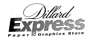 DILLARD EXPRESS PAPER & GRAPHICS STORE logo