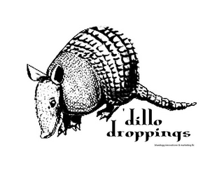DILLO DROPPINGS BLUEDOGG INNOVATIONN & MARKETING LLC logo