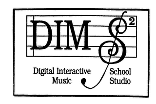 DIM 2 DIGITAL INTERACTIVE MUSIC SCHOOL STUDIO logo