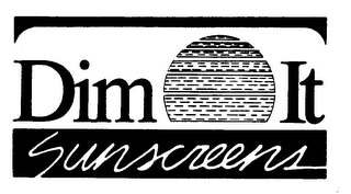 DIM IT SUNSCREENS logo