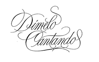 DIMELO CANTANDO logo