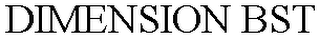 DIMENSION BST logo
