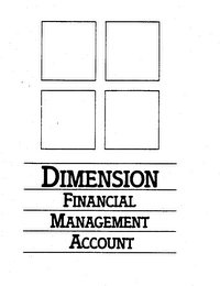 DIMENSION FINANCIAL MANAGEMENT ACCOUNT logo