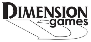 DIMENSION GAMES logo