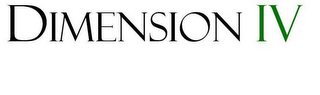 DIMENSION IV logo