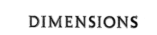 DIMENSIONS logo
