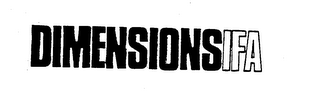 DIMENSIONSIFA logo