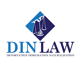DIN LAW DEPORTATION IMMIGRATION NATURALIZATION logo