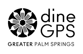 DINE GPS GREATER PALM SPRINGS logo