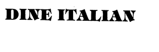 DINE ITALIAN logo