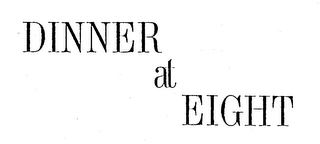 DINENR AT EIGHT logo