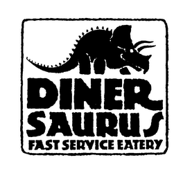 DINER SAURUS FAST SERVICE EATERY logo