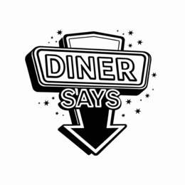DINER SAYS logo