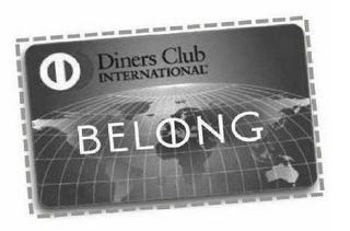 DINERS CLUB INTERNATIONAL BELONG logo