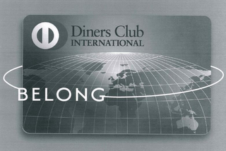 DINERS CLUB INTERNATIONAL BELONG logo