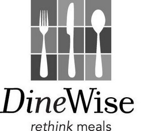 DINEWISE RETHINK MEALS logo