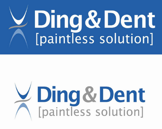 DING AND DENT [PAINTLESS SOLUTION] logo