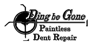 DING BE GONE PAINTLESS DENT REPAIR logo
