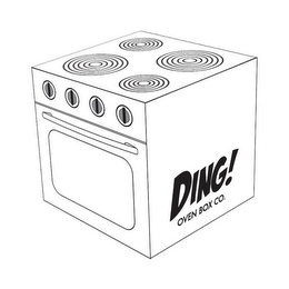DING! OVEN BOX CO. logo