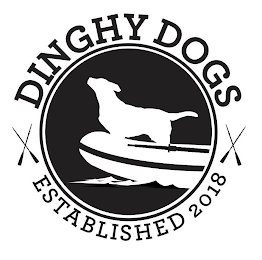 DINGHY DOGS ESTABLISHED 2018 logo