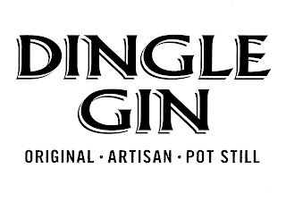 DINGLE GIN ORIGINAL · ARTISAN · POT STILL logo