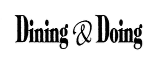 DINING & DOING logo