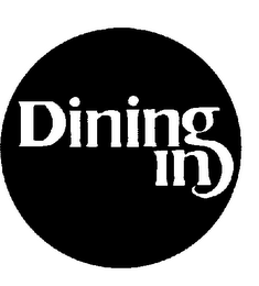 DINING IN logo