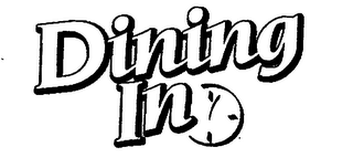 DINING IN logo