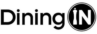 DINING IN logo