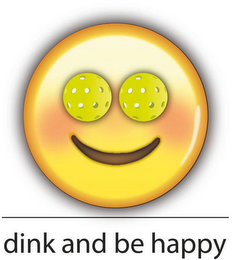 DINK AND BE HAPPY logo