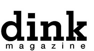 DINK MAGAZINE logo