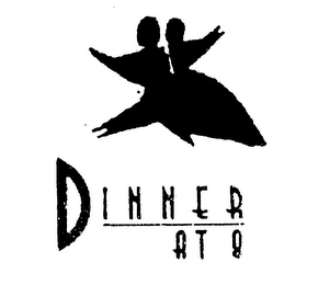 DINNER AT 8 logo