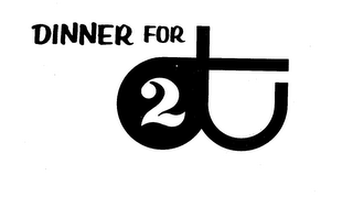 DINNER FOR 2 logo