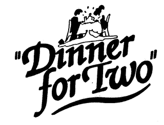 "DINNER FOR TWO" logo