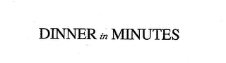 DINNER IN MINUTES logo