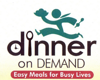 DINNER ON DEMAND EASY MEALS FOR BUSY LIVES logo