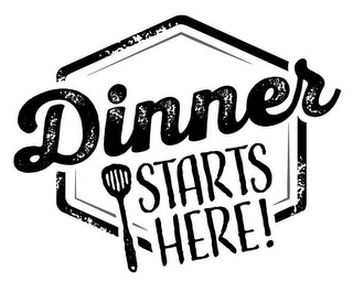 DINNER STARTS HERE! logo