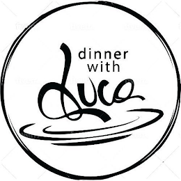 DINNER WITH LUCA logo