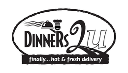 DINNERS 2 U FINALLY...HOT & FRESH DELIVERY logo