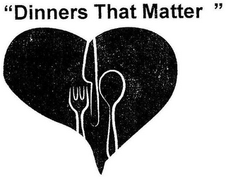 "DINNERS THAT MATTER" logo