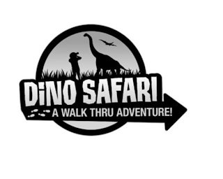 DINO SAFARI A WALK THRU ADVENTURE! logo