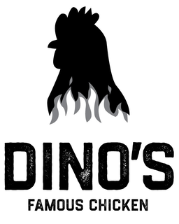 DINO'S FAMOUS CHICKEN logo