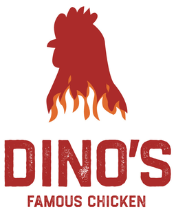 DINO'S FAMOUS CHICKEN logo