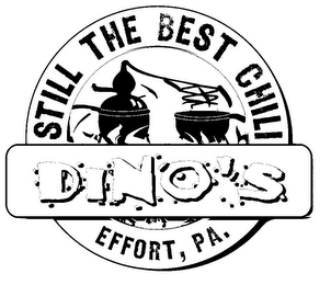 DINO'S STILL THE BEST CHILI EFFORT, PA. logo