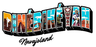 DINÉBIKÉYAH NAVAJOLAND logo