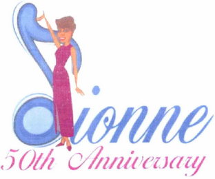 DIONNE 50TH ANNIVERSARY logo