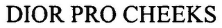 DIOR PRO CHEEKS logo