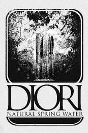 DIORI NATURAL SPRING WATER logo