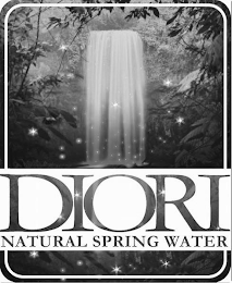 DIORI NATURAL SPRING WATER logo