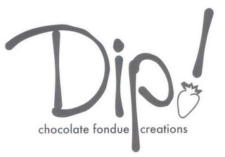 DIP! CHOCOLATE FONDUE CREATIONS logo